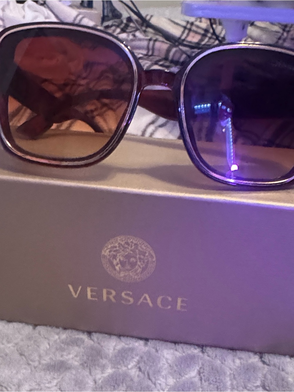 Dior Tortoiseshell Brown Sunglasses with CD Logo